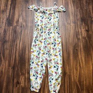 Old Navy Floral Jumpsuit